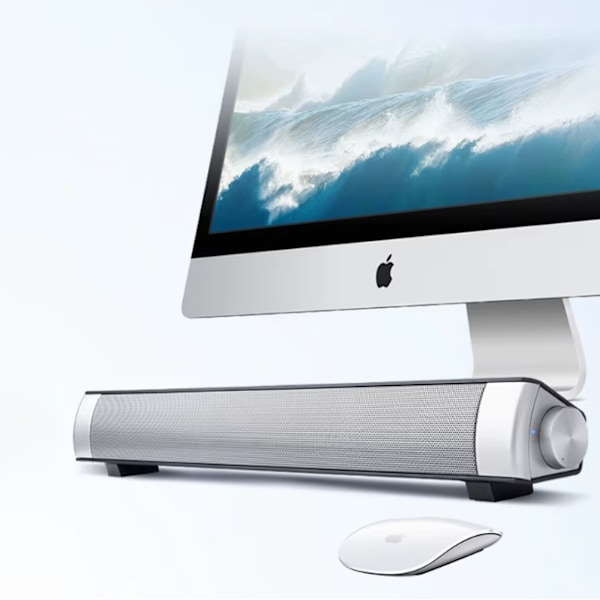 Soundbar LP-S08 Bluetooth Högtalare - Flera färger Silver