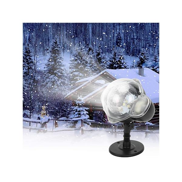 Jul Projektor - Jultema - Trädgårdslampa med LED