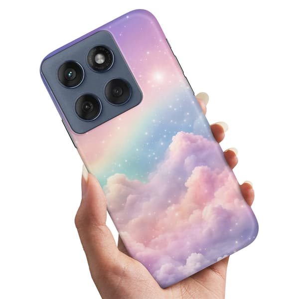 Deksel / Mobildeksel til Motorola Edge 60 Fusion - Rainbow Clouds