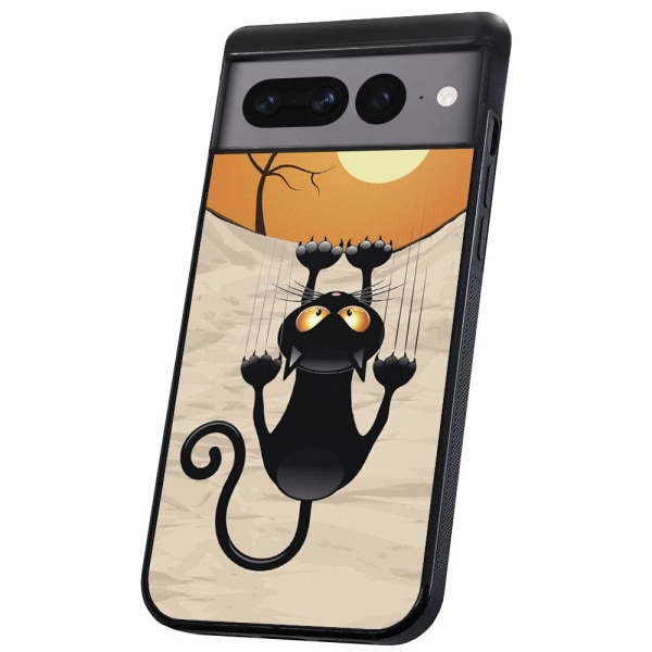 Google Pixel 7 Pro - Deksel/Mobildeksel Klorekatt