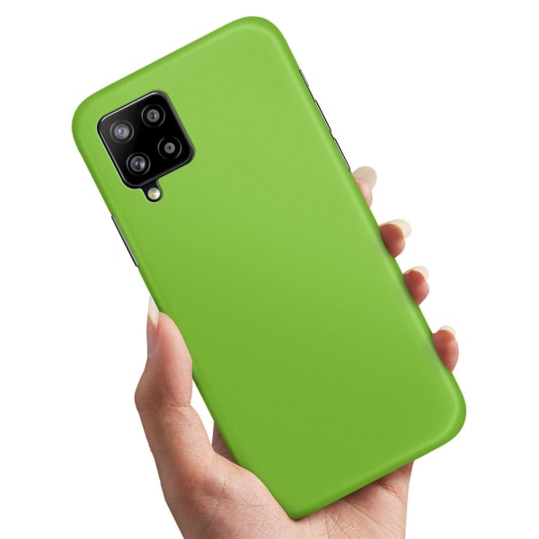 Samsung Galaxy A42 5G - Cover/Mobilcover Limegrøn Lime green