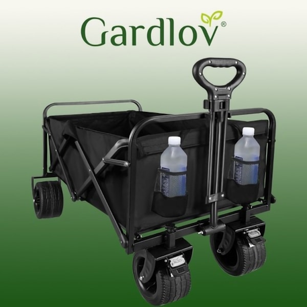 Hopfällbar Vagn / Skrinda - Transportvagn - 100 kg