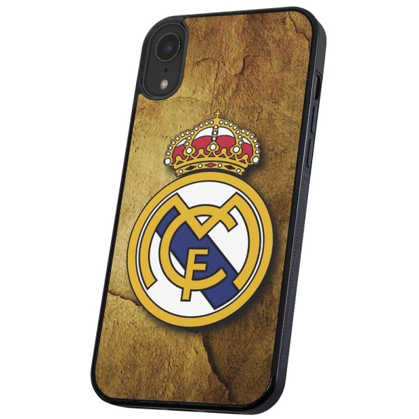 iPhone XR - Skal/Mobilskal Real Madrid multifärg