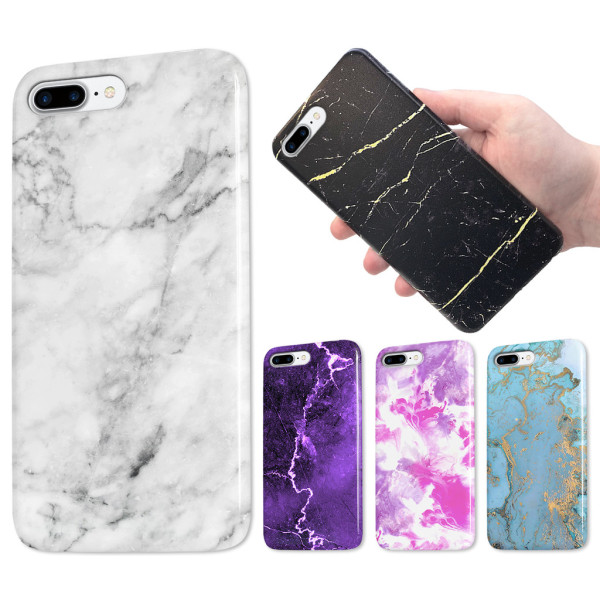 iPhone 7/8 Plus - Cover/Mobilcover Marmor MultiColor 36