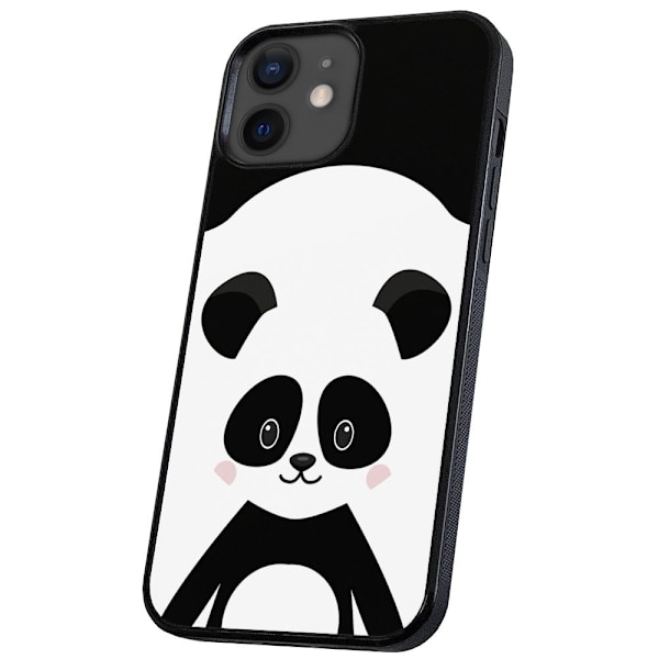 iPhone 12 Mini - Deksel/Mobildeksel Cute Panda