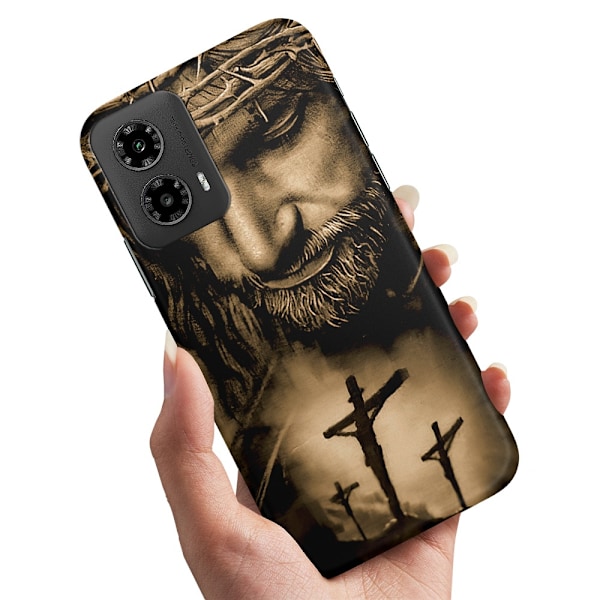 Motorola Moto G55 5G - Cover/Mobilcover Jesus