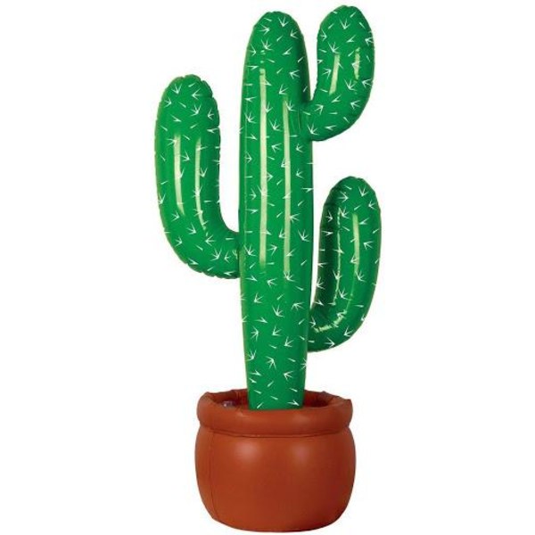 Uppblåsbar Kaktus - 86cm Grön