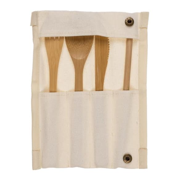 2x4-Delar - Bestick i Bambu - Bestickset Träd
