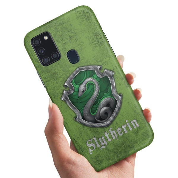Samsung Galaxy A21s - Cover/Mobilcover Harry Potter Slytherin