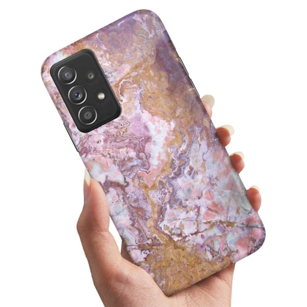 Samsung Galaxy A52/A52s 5G - Cover/Mobilcover Marmor Multicolor