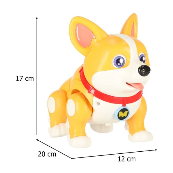 Interaktiv Corgi med lysande öron