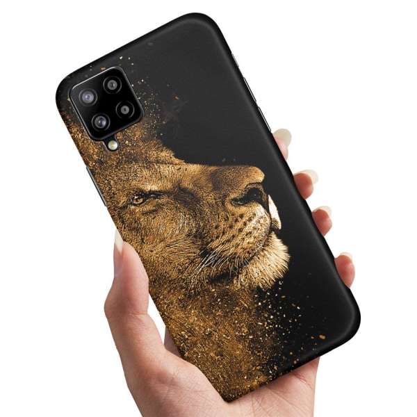 Samsung Galaxy A12 - Cover/Mobilcover Lion