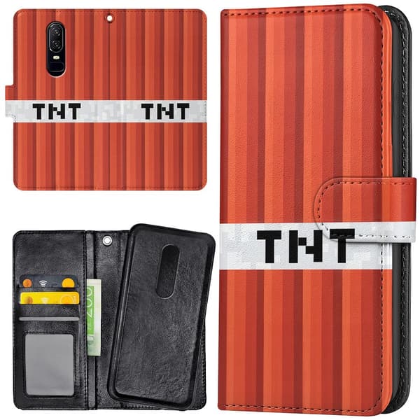 OnePlus 7 - Lommebok Deksel Minecraft TNT