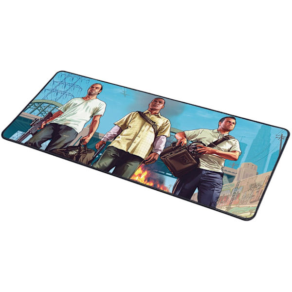 Musmåtte Grand Theft Auto - 90x40 cm - Gaming Multicolor
