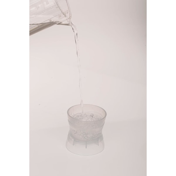 Istärningsform Kula XL - Rund Form för Is - 11 x 8 cm Transparent 1-Pack