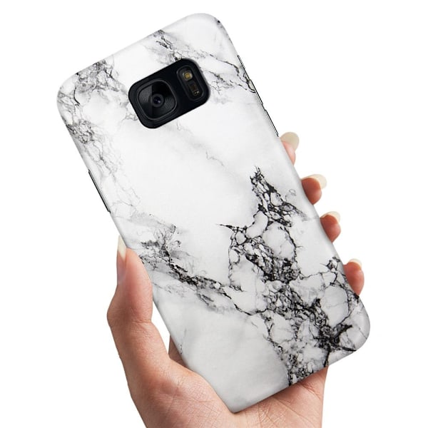 Samsung Galaxy S7 - Kuoret/Suojakuori Marmori Multicolor