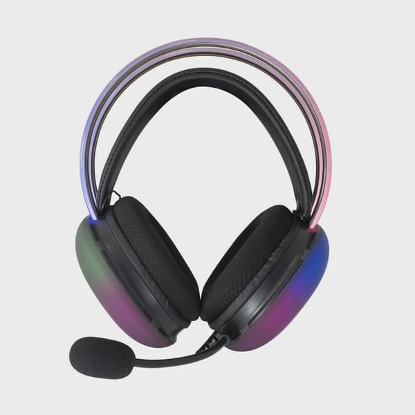 White Shark FIREFLY On-Ear Gaming Headset Svart