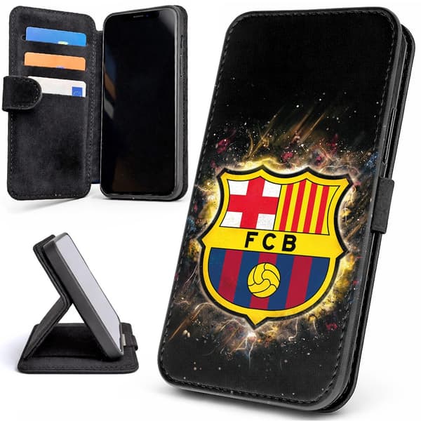 Lommebok Deksel / Mobildeksel til iPhone 17 / 18 Pro Max - FC Barcelona