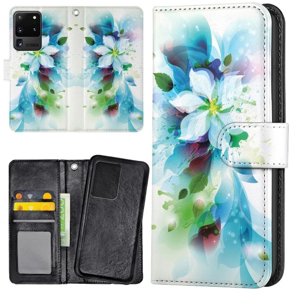 Samsung Galaxy S20 Ultra - Mobilcover/Etui Cover Blomst