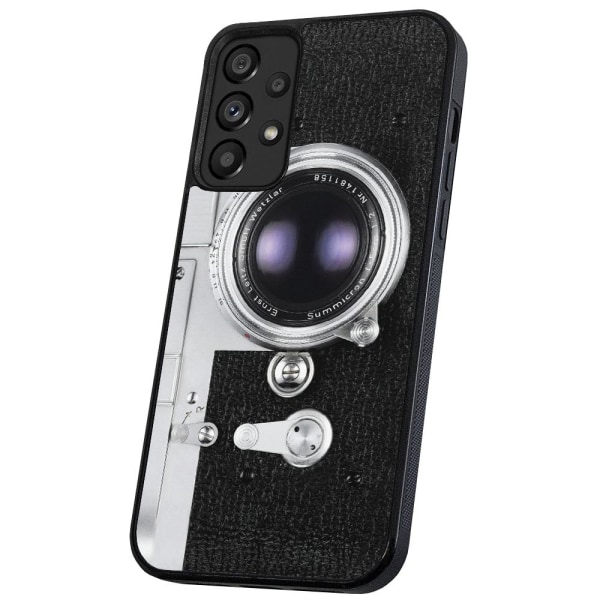 Samsung Galaxy A33 5G - Deksel/Mobildeksel Retro Kamera