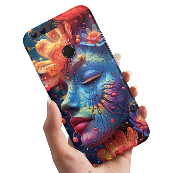 Skal / Mobilskal till Huawei Honor 8 - Psychedelic