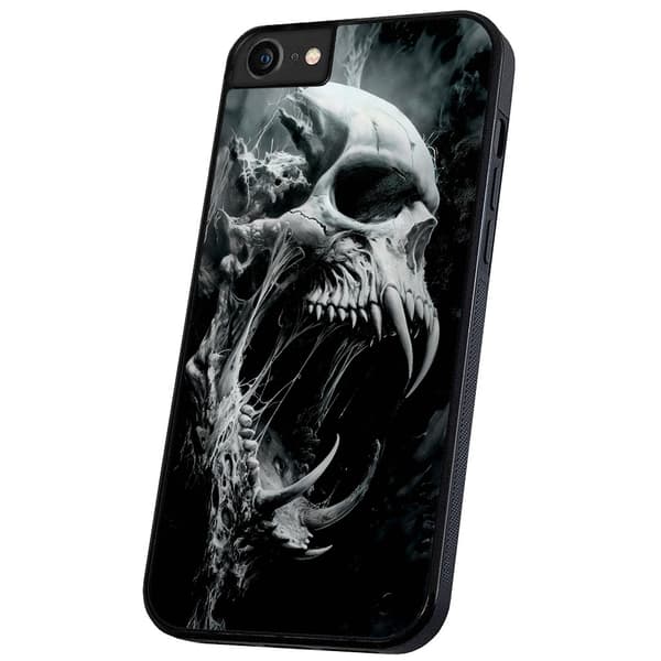 iPhone 16e/17e - Skal/Mobilskal Skull