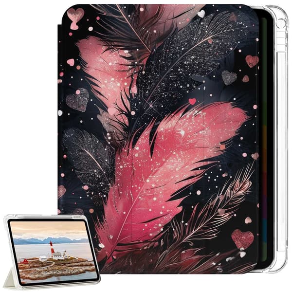 Cover til iPad Air 11" 6th/7th gen - M2/M3 - 2024/2025 - Feathers