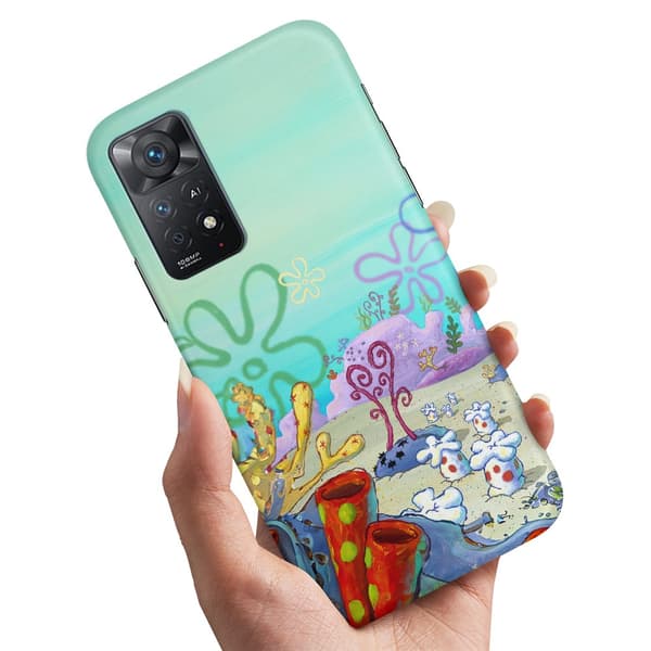 Skal / Mobilskal till Xiaomi Redmi Note 11 - Svampbob