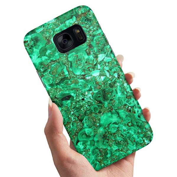 Samsung Galaxy S7 Edge - Deksel/Mobildeksel Marmor Multicolor