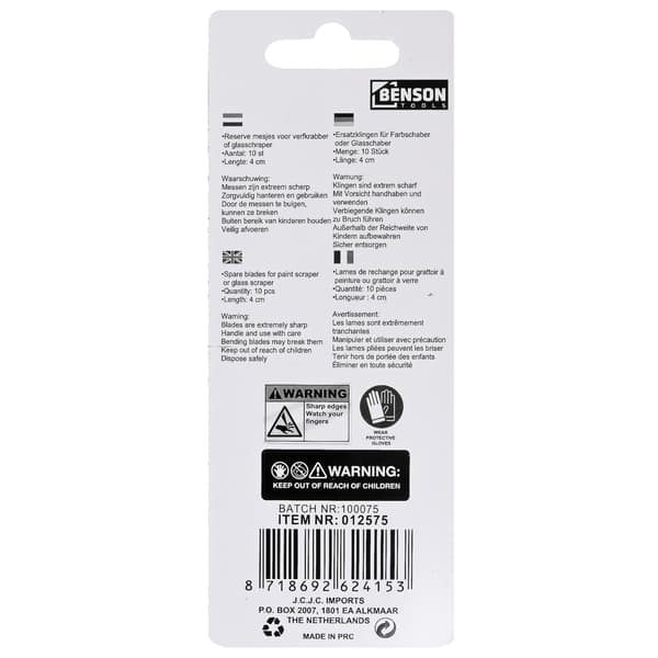 Reservblad 10-pack deluxe