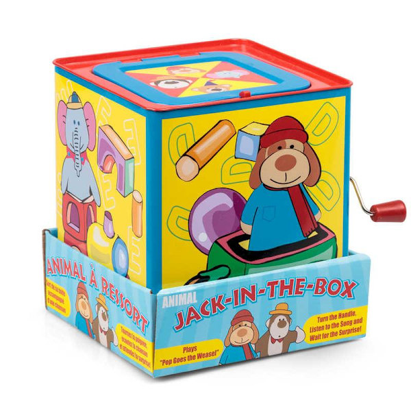 Gubben i Lådan / Jack in the Box - Leksak multifärg