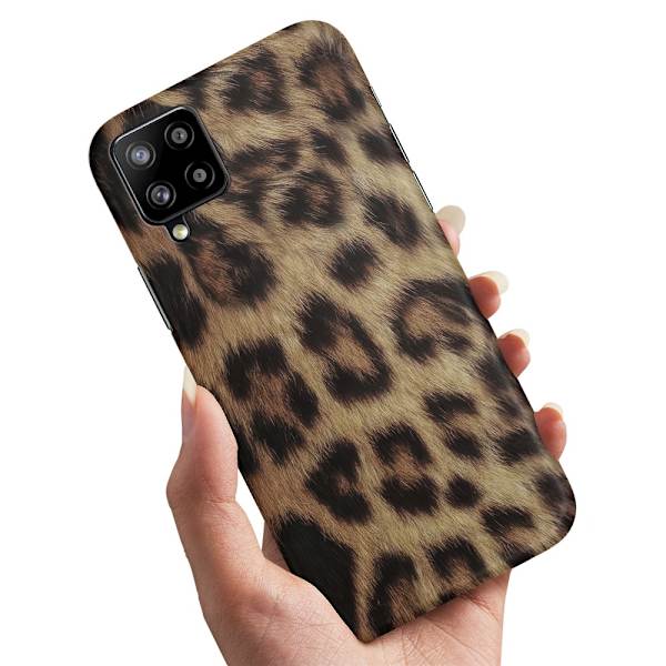 Deksel / Mobildeksel til Samsung Galaxy A42 5G - Leopard
