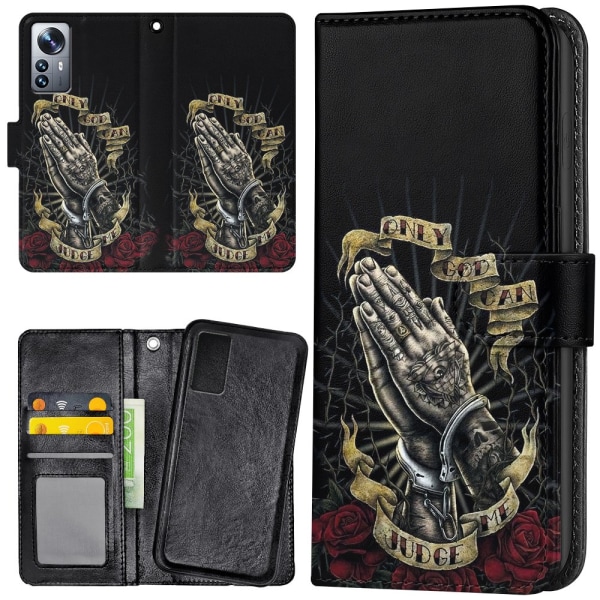 Xiaomi 12 Pro - Mobilcover/Etui Cover Only God Can Judge Me