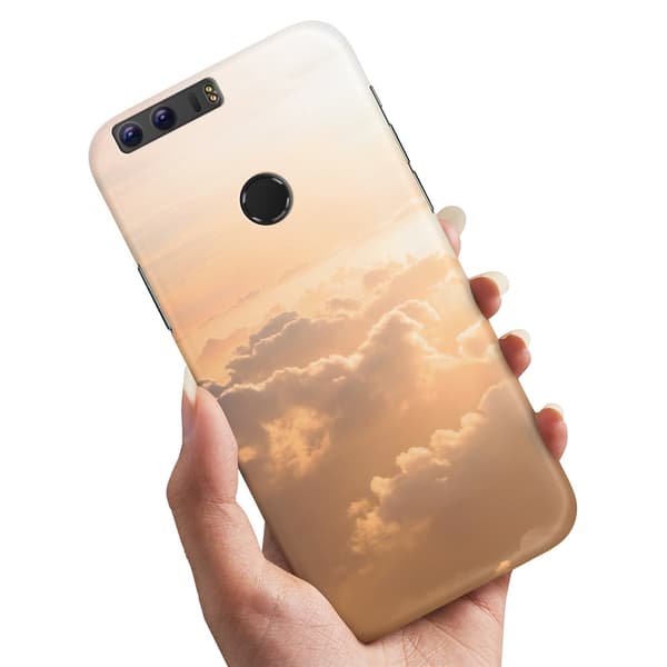 Skal / Mobilskal till Huawei Honor 8 - Clouds