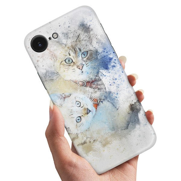 Deksel / Mobildeksel til iPhone 16e / 17e - Katter