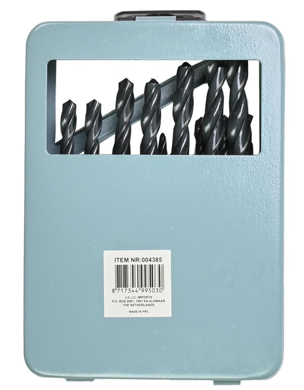 Borrset 19 delar HSS kassett