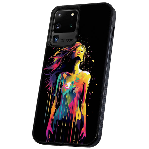 Samsung Galaxy S20 Ultra - Cover/Mobilcover Abstract