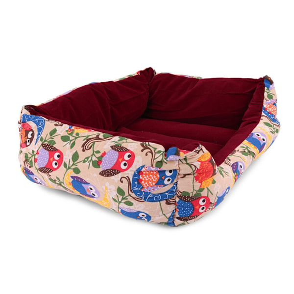 Kattbädd / Hundbädd - Sovplats för katter & hundar MultiColor L
