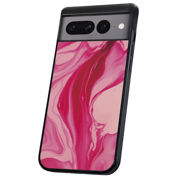 Google Pixel 7 Pro - Deksel/Mobildeksel Marmor