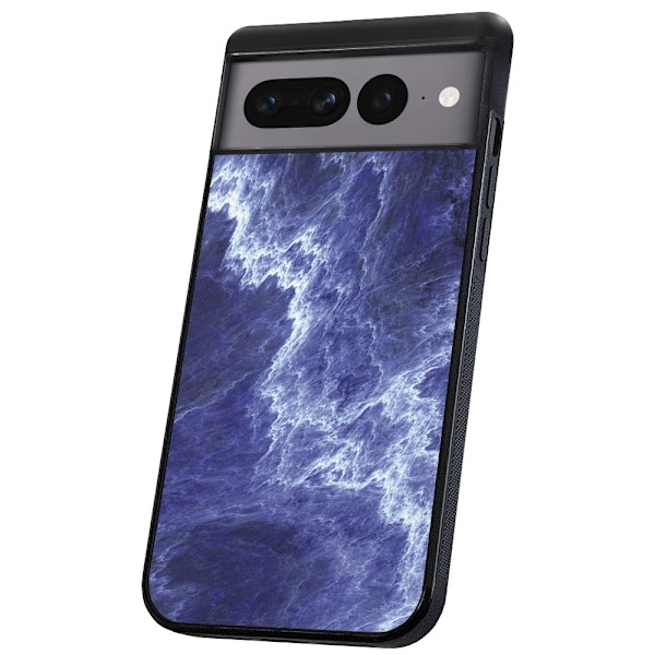 Google Pixel 9 Pro XL - Deksel/Mobildeksel Marmor