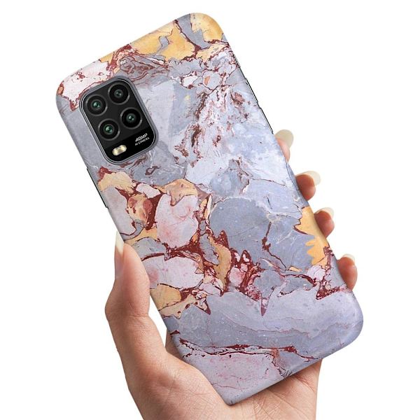 Xiaomi Mi 10 Lite - Skal/Mobilskal Marmor multifärg
