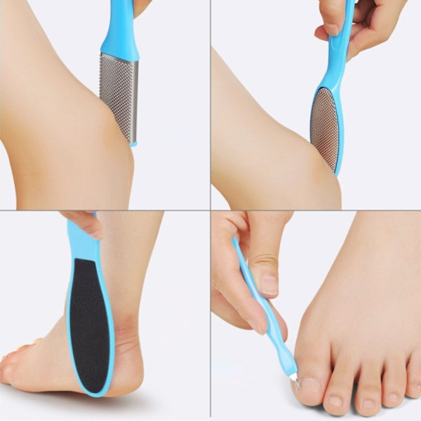8 dele - Pedikyr Kit / Fodfile – Fodpleje Multicolor
