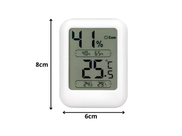 Digital termometer hygrometer LCD