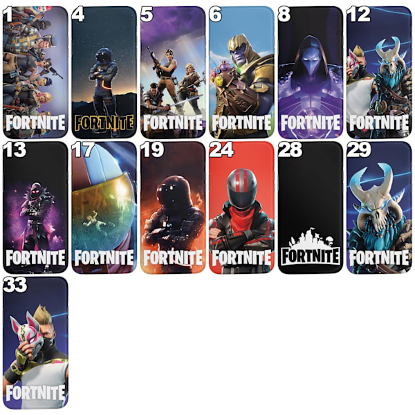 iPhone XR - Skal/Mobilskal Fortnite 24