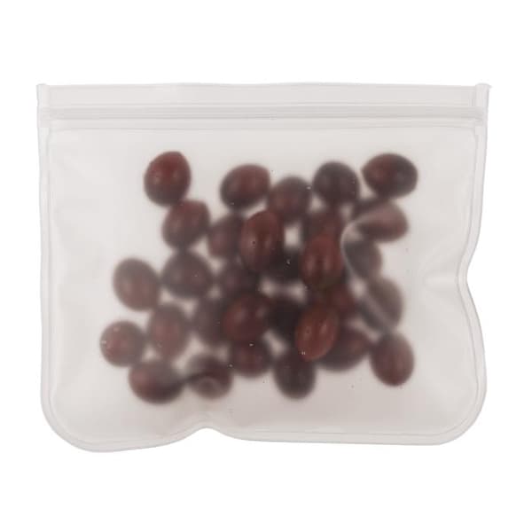 2-Pak - Matpose / Matlagringsposer – Gjenbrukbare Transparent