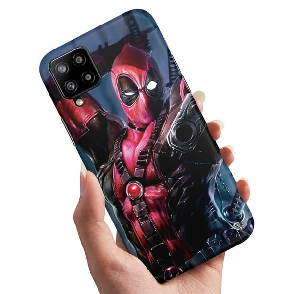 Cover / Mobilcover til Samsung Galaxy A12 - Deadpool