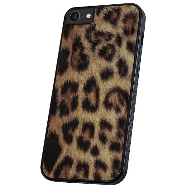 iPhone 6/7/8 Plus - Deksel/Mobildeksel Leopard