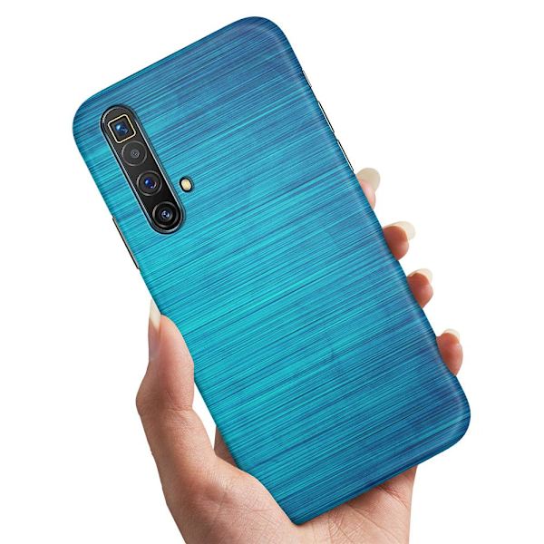 Deksel / Mobildeksel til Realme X3 SuperZoom - Ripet Tekstur