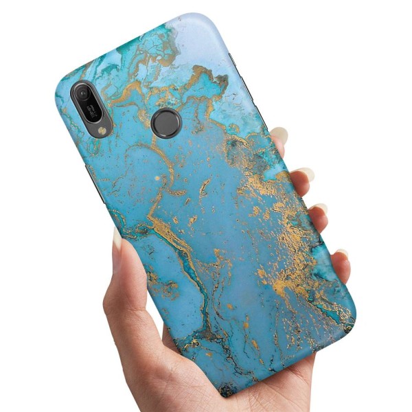 Huawei Y6 (2019) - Kuoret/Suojakuori Marmori Multicolor