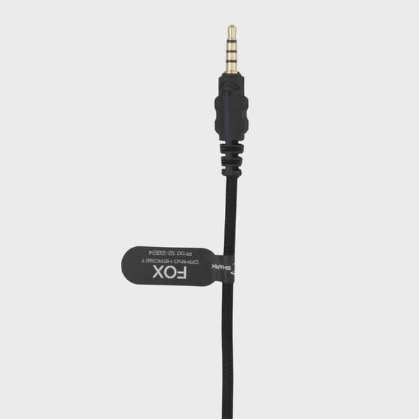 White Shark FOX Over-Ear Gaming Headset Svart/Röd
